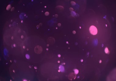 bokeh abstact arka plan ile galaksi