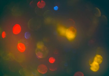 Bokeh ile soyut arkaplan