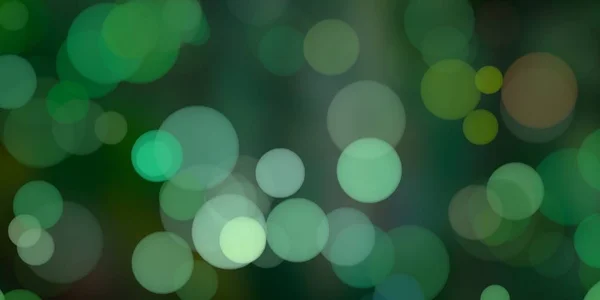 Абстрактный Зеленый Боке Фон — стоковое фото