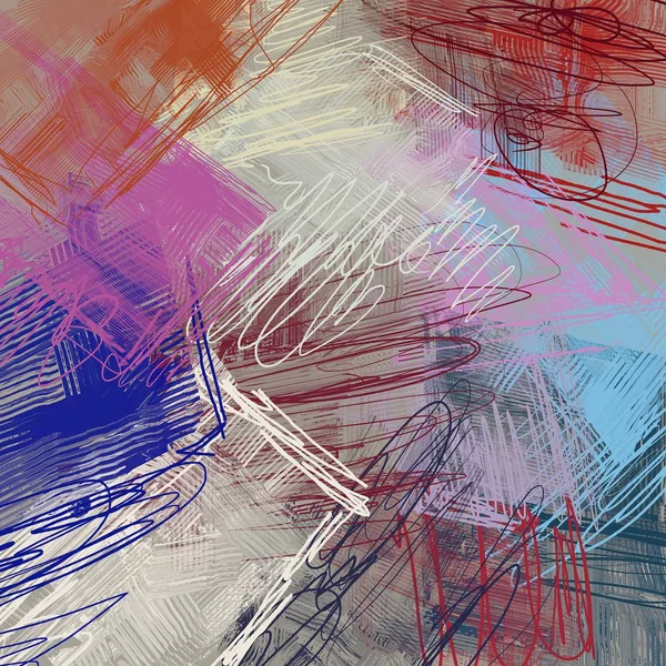 renkli soyut fraktal arkaplan