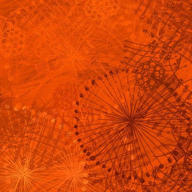 Kopya alanı ile soyut grunge desenli arkaplan