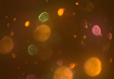 parlak bokeh ışıkları ile dijital duvar kağıdı 