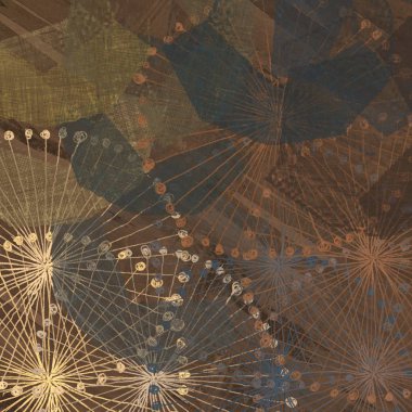 farklı desenler ile vintage grunge arka plan