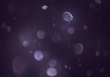 bokeh abstact arka plan ile galaksi