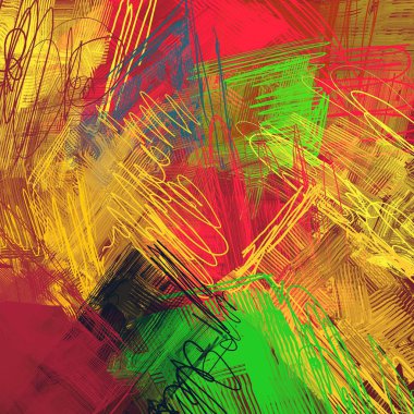 Farklı renk kalıplarına sahip soyut grunge arkaplanı