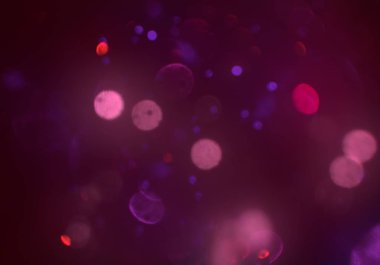 bokeh abstact arka plan ile galaksi