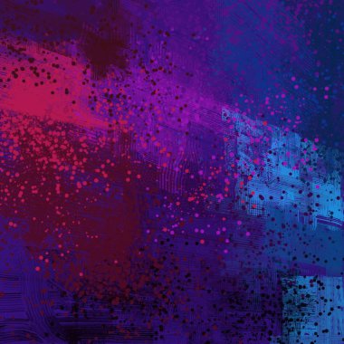 Farklı renk kalıplarına sahip soyut grunge arkaplanı 