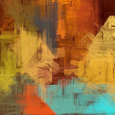 Farklı renk kalıplarına sahip soyut grunge arkaplanı