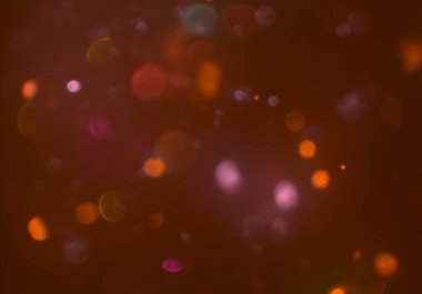 bokeh abstact arka plan ile galaksi