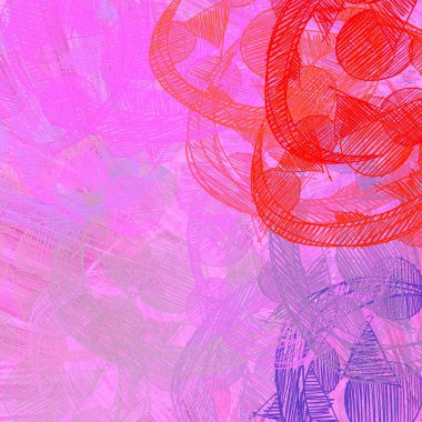 Soyut pembe fraktal arka plan