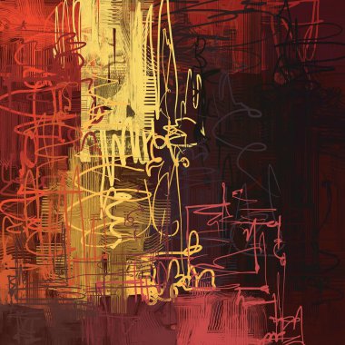 Farklı renk kalıplarına sahip soyut grunge arkaplanı 