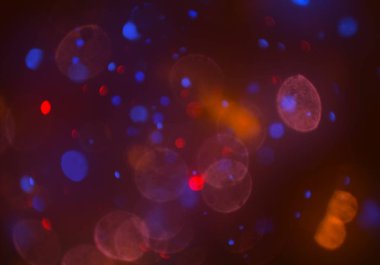 parlak bokeh ışıkları ile dijital duvar kağıdı 