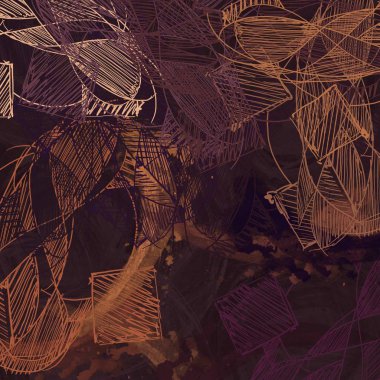 Kopya alanı ile soyut grunge desenli arkaplan