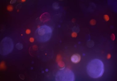 bokeh abstact arka plan ile galaksi