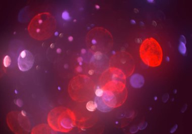 kopya alanı ile bokeh ışıkları dijital arka plan