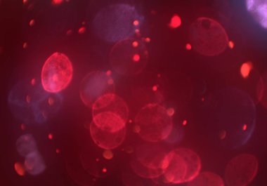 bokeh abstact arka plan ile galaksi