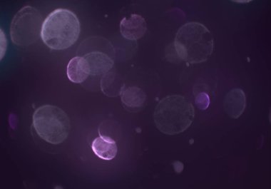 bokeh abstact arka plan ile galaksi