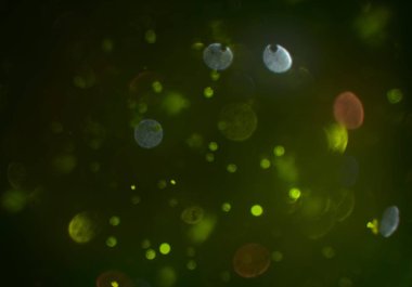 bokeh abstact arka plan ile galaksi