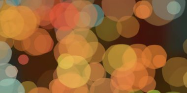 Bokeh ile soyut arkaplan