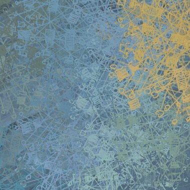 Kopya alanı ile soyut grunge desenli arkaplan