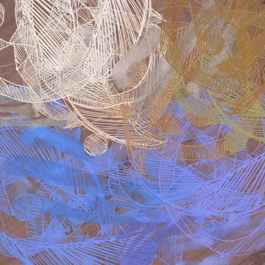 farklı desenler ile vintage grunge arka plan