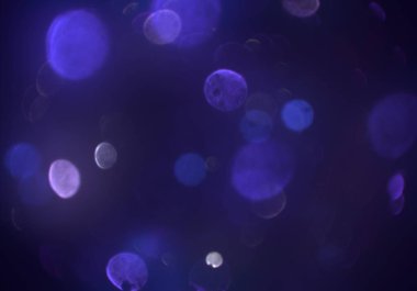 bokeh abstact arka plan ile galaksi