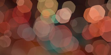 Bokeh ile soyut arkaplan