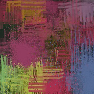 Farklı renk kalıplarına sahip soyut grunge arkaplanı