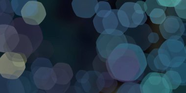 Bokeh çevreleri ile yapılan soyut sanatsal arka plan