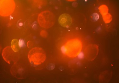 Bokeh ile soyut arkaplan