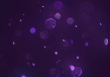 bokeh abstact arka plan ile galaksi