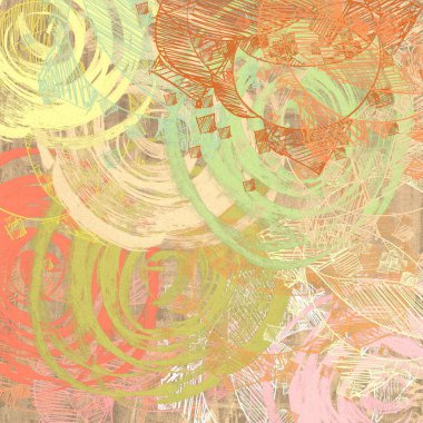 farklı desenler ile vintage grunge arka plan