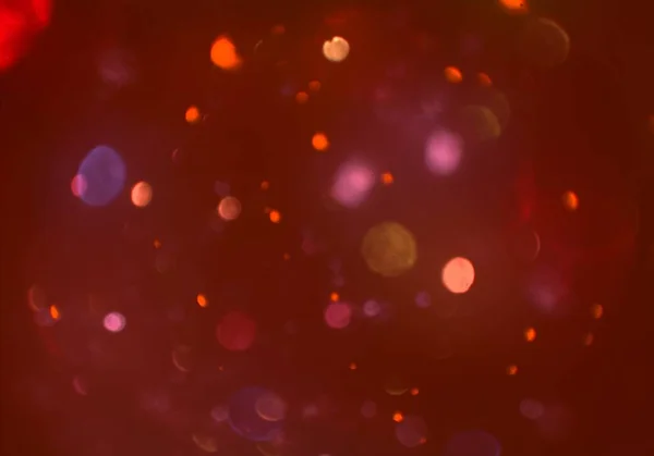 Galaxia Con Fondo Abstacto Bokeh — Foto de Stock