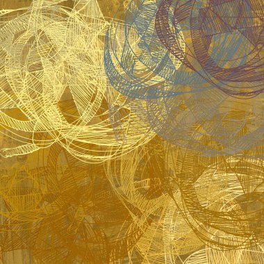 Kopya alanı ile soyut grunge desenli arkaplan