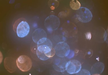 bokeh abstact arka plan ile galaksi