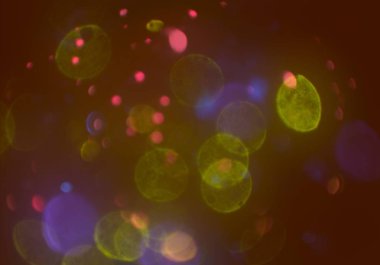 Bokeh ile soyut arkaplan