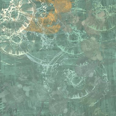 Kopya alanı ile soyut grunge desenli arkaplan