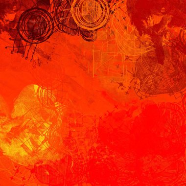 farklı renk desenleri ile soyut duvar kağıdı