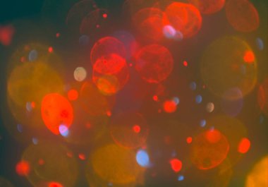 bokeh abstact arka plan ile galaksi