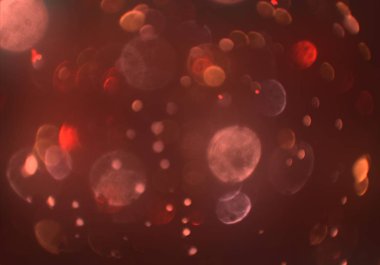 bokeh abstact arka plan ile galaksi