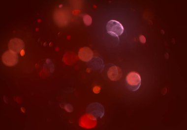 kopya alanı ile bokeh ışıkları dijital arka plan