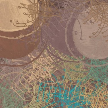 farklı renk desenleri ile soyut duvar kağıdı