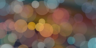 Bokeh ile soyut arkaplan