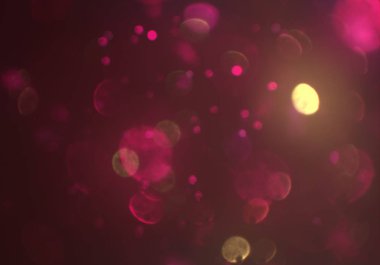 bokeh abstact arka plan ile galaksi