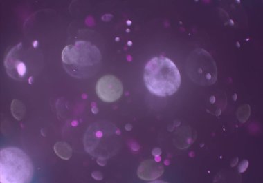 bokeh abstact arka plan ile galaksi