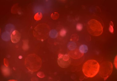 bokeh abstact arka plan ile galaksi