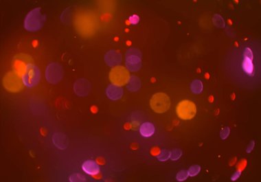 bokeh abstact arka plan ile galaksi