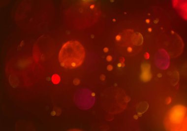 bokeh abstact arka plan ile galaksi