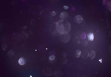 bokeh abstact arka plan ile galaksi