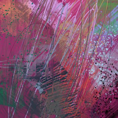 Farklı renk kalıplarına sahip soyut grunge arkaplanı 